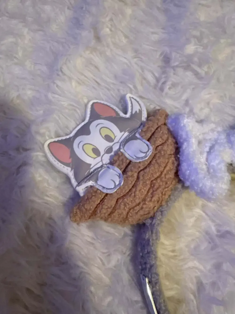 Disney Loungefly Figaro Pinocchio‎ Fuzzy Ear Headband